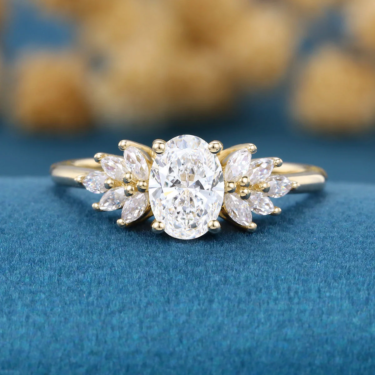 1.0Carat Oval cut Lab-Grown Diamond Engagement ring - Image 8